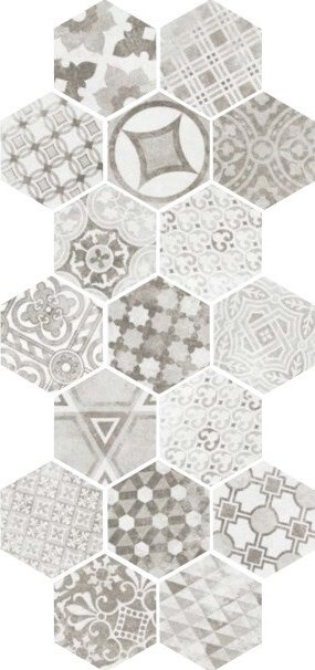 Equipe Hexatile Cement Garden Grey 17.5x20 ID 258759 - 1
