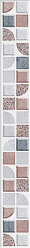 Azori Macbeth Mocca Border 6.2x50.5 ID 381212 - 1