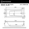 Акриловая ванна Whitecross Wave Slim - 4