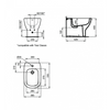 Биде напольное Ideal Standard Tesi - 4