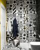 Equipe Caprice Deco Patchwork B&W 20x20 ID 301985 - 4