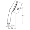 Душевая лейка Grohe Tempesta Cube - 5