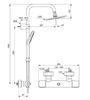 Душевая стойка Ideal Standard IdealRain Cube Evo - 6