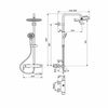 Душевая стойка Ideal Standard IdealRain Eco Evo