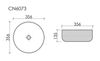 Раковина Ceramica Nova Element Черный матовый - 7