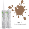 Герметик Kerakoll Fugabella Eco Silicone 11 Brown 310 мл.