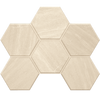 White Hexagon