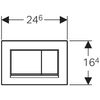 Кнопка смыва Geberit Sigma 30