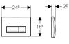 Кнопка смыва Geberit Delta 51