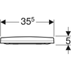 Сиденье Geberit Acanto - 4