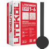 Затирка Litokol Litochrom 1-6 Evo LE.145 чёрный уголь 25 кг