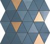 Мозаика Blue Mosaico Diamond Gold Wall 30.5x30.5