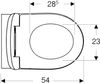 Унитаз подвесной Geberit Renova - 8