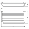 Полка для ванной комнаты Ideal Standard Iom