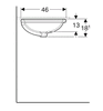 Раковина встраиваемая Geberit VariForm - 4