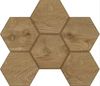 Walnut SI04 Hexagon 25x28,5x10 непол.