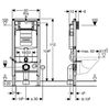 Система инсталляции для унитазов Geberit Duofix Sigma UP320