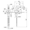 Смеситель для биде Fantini AF/21