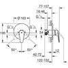 Смеситель для душа Grohe BauFlow - 6