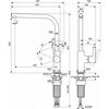 Смеситель для кухни Ideal Standard Gusto