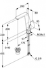 Смеситель для раковины Kludi Ameo - 5