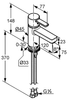 Смеситель для раковины Kludi Zenta - 6
