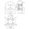 Смеситель для душа WasserKRAFT Dinkel