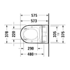 Унитаз подвесной Duravit SensoWash - 8