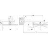 Верхний душ Gessi Rettangolo