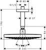Верхний душ Hansgrohe Raindance Select S - 4