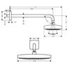 Верхний душ Hansgrohe Raindance Select E 300 2jet - 4